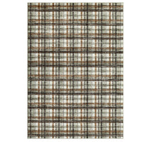 Garvee Washable Area Rugs 9 x 12 Rug for Living Room Modern Bordered Non Slip Throw Rugs Large Bedroom Rugs Low Pile Stain Resistant Carpet for Dining Room Nursery 9'x12' Celadon&Coffee