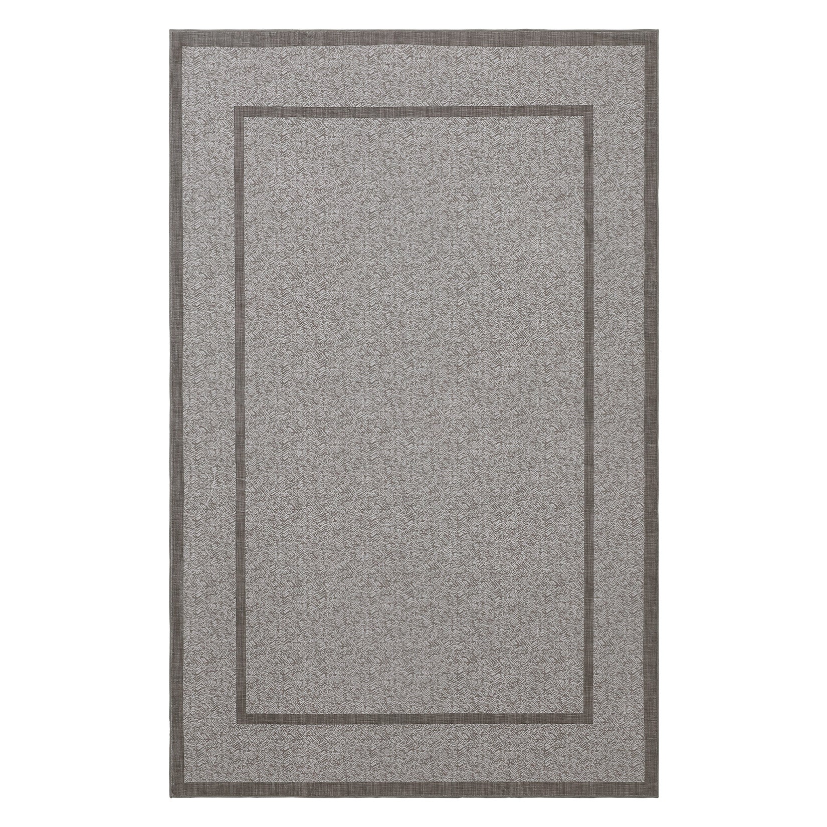 Garvee Indoor Area Rug Weather Resistant Easy to Clean Non Slip Stain Resistant Floor Mat for Dining Room Bedroom 9x12Ft Beige