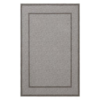 Garvee Indoor Area Rug Weather Resistant Easy to Clean Non Slip Stain Resistant Floor Mat for Dining Room Bedroom 9x12Ft Beige