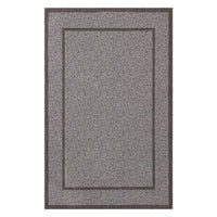 Garvee Indoor Area Rug Weather Resistant Easy to Clean Non Slip Stain Resistant Brown 5x7Ft