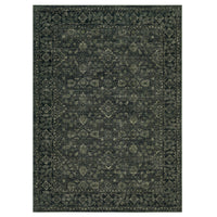 Garvee Vintage Boho Area Rugs Dark Green 4'x6' Washable Large Rugs Non-Slip Backing for Living Room Bedroom Dining Room Nursery Office Farmhouse Home Decor