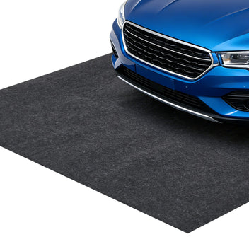 Garvee Garage Mats Oversize Garage Floor Paking Mat for Under Car, 8.8 x 22 Ft Non-Slip Gray Garage Flooring Carpets, Absorbent Oil Garage Parking Mat, Waterproof Mats