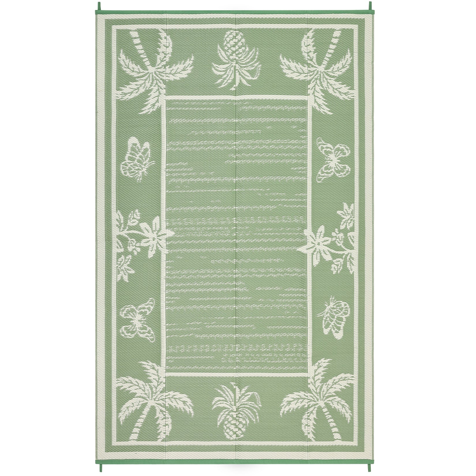 Garvee Outdoor Rug 8x10 Waterproof Reversible Polypropylene Durable Quick-Dry Lightweight Patio Deck Camping RV Balcony