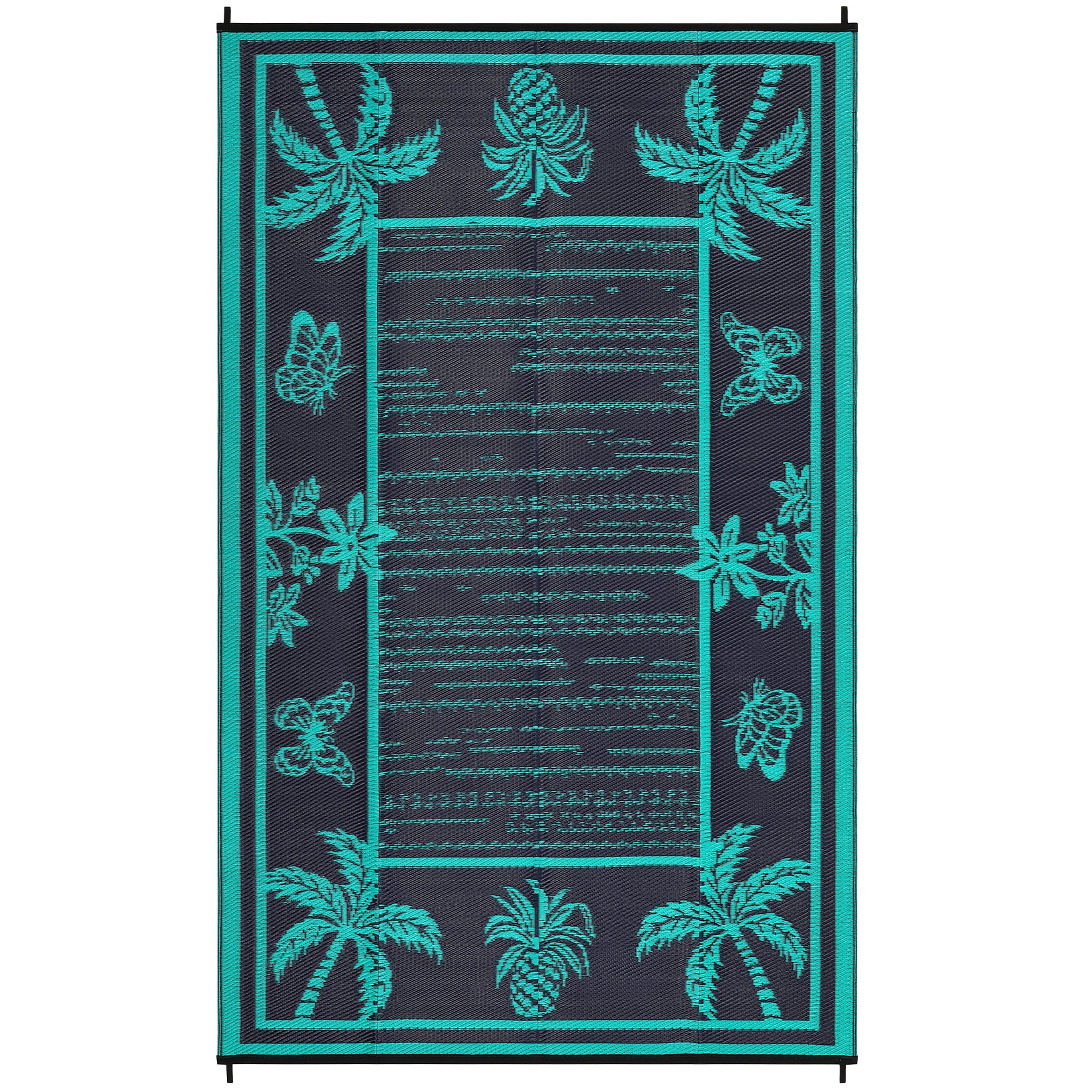 Garvee Outdoor Rug 8x10 Waterproof Reversible Polypropylene Durable UV-Protected Lightweight Patio Deck Balcony Camping