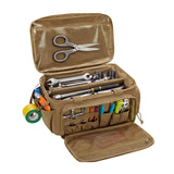 Garvee 14 Inch Canvas Heavy Duty Tool Bag with Reinforced Bottom for Men Repairman Carpenter Handyman, Brown - Brown