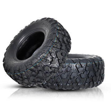 Garvee 23x7x10 ATV Tires (Set of 2) - 4PR Tubeless Heavy-Duty All-Terrain Tires for ATV/UTV, Ideal for Mud, Sand, Dirt, Snow, & Off-Road
