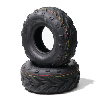 Garvee 16x6-8 ATV Tires, 4PR All Terrain 16x6-8 TL QD116 ATV UTV Trail Sand Mud Off-Road Tires (Pack of 2, Tubeless)