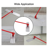 GARVEE 48" x 8" Magnesium Bull Float Kit – Aluminum Alloy with 4 Handles & Adjustable Bracket – Professional Concrete Smoothing Tool