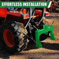 Garvee 3-Point Quick Attach Hitch, 2 Inch Receiver & 5 Bolts Adjust