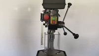 Garvee 13 in Floor Drill Press with 7.5 Amp Pure Copper Motor, Swing-away Safety Guard, Variable Speed, Tilting Worktable for Wood and Metal, Tabletop Drilling Machine