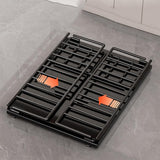 Garvee Pull Out Cabinet Organizer - Black Metal Slide-Out Drawer Basket for Kitchen Cabinets, Pantry, or Under Basin - No Drill Expandable Storage Shelf - 30cm Short Basket - Black short 30cm basket