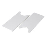 Garvee Super Absorbent Diatomite Stone Dish Drying Mats Set of 2 – Fast Dry, Non-Slip, Collapsible, Heat Resistant, Easy to Clean, Includes Faucet Mat – Large Counter Protector – White, 60×39cm