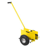 Garvee Panel Dolly Heavy Duty Drywall Cart with 660 lbs Capacity, 10" Rubber Wheels, Steel Frame, Adjustable Clamp, Extended Handle for Construction Sites