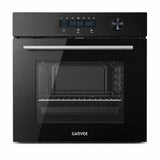 Garvee 24" Built-In Electric Wall Oven, 2.5 Cu.Ft Large Capacity Single Wall Oven with Touch Control, 5 Preset Cooking Modes, Triple-Layer Tempered Glass Door, Timer & Safety Lock - Black - Black