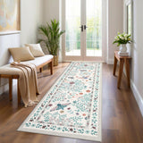 Garvee Ultra Soft Runner Rug for Living Room, Bedroom, or Hallway - Modern Durable Carpet - Non-Slip Floor Mat for Home Decor - Beige, 2x6ft - Beige