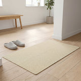 Garvee 24" x 36" Beige Indoor Door Mat, 0.13" Ultra-Thin Non-Slip Rubber Backing Entryway Mat, Washable Dirt & Moisture Trapper for Front Door, Kitchen & Hallway - Beige