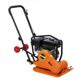 Garvee Heavy Duty 7HP Plate Compactor – 212CC Gas Engine, 5600 VPM, 4200 Lbs Force – 22.1x15.9 Inch Vibratory Tamper for Soil, Asphalt, Pavers, Landscaping, Walkways, Patios – 6.5HP Orange