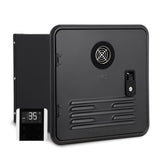 Garvee High Efficiency Tankless RV Water Heater – 48,000 BTU Rapid Hot Water, Remote Control, 12V DC, Built-in Mixing Tank, 15x15 Inch, For Campers – Color: Black – Power: 48,000BTU – Size: 15x15"