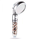 Garvee High Pressure Handheld Filtered Shower Head – 3 Spray Modes – Negative Ion Water Filter – Chlorine Removal – Anti-Clog, Water Saving – Easy Installation – For Relaxing Bathroom (Negative Ion)