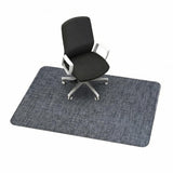 Garvee Heavy Duty Non-Slip Office Chair Mat for Hardwood Floors – 36" x 55" PVC Desk Rug – Smooth Glide, Low-Pile, Floor Protector – Ideal for Wood & Tile in Home & Office – Black Gray - Gray