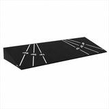 Garvee Adjustable Squat Ramp, 2-Piece High-Density EVA Slant Block Set, Non-Slip Heel Elevated Support for Deep Squats, Calf Stretching & Mobility Training - Black