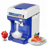 Garvee Commercial Ice Shaver & Crusher High-Performance – 300LBS/H, 500W, 500RPM – Stainless Steel Snow Cone Machine with 5L Collector – Adjustable Ice Texture – Ideal for Home, Snack Bars, Parties, Business