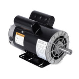 Garvee Heavy Duty Electric Air Compressor Motor – 5HP SPL, 230V, 56 Frame, 3450 RPM, 7/8" Shaft, Dual Rotation, ODP, Continuous Duty – Industrial, Workshop, Garage, Farm Replacement – Compatible with DP120556HZL – Specs: 5HP DP120556HZL - Black