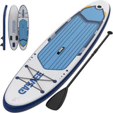 Garvee Inflatable Stand Up Paddle Board, 10'6" Paddle Boards with Premium Accessories, Non-Slip EVA Deck, Ultra-Light Carry Bag Pump, SUP for Youth & Adults of All Skill Levels