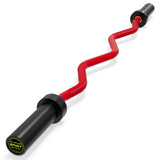 Garvee 47" EZ Curl Barbell Bar, 2-Inch ! Curl Bar for Weight Lifting, Hip Thrusts, Squat, Biceps & Triceps – Anti-Slip Diamond Knurling, 700lb Weight Capacity, Home Gym Curling Bar for 2" Plates