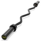 Garvee 47" EZ Curl Barbell Bar, 2-Inch Curl Bar for Weight Lifting, Hip Thrusts, Squat, Biceps & Triceps – Anti-Slip Diamond Knurling, 700lb Weight Capacity, Home Gym Curling Bar for 2" Plates