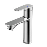 Garvee Water-Saving Baby Toilet Training Seat – Modern Bathroom Faucet for Washbasin – Single Handle Mixer Tap with Ceramic Cartridge – Splash-Proof, Durable Zinc Alloy, PEX Hoses – Chrome Plating