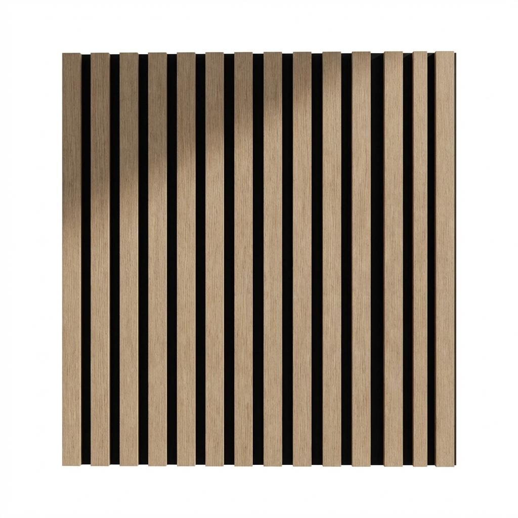 Garvee 10-Pack Wooden 3D Wall Panels Acoustic Decorative Sound Absorbing Panels for Home Theater Office Studio Bedroom Living Room, 0.7" Thick